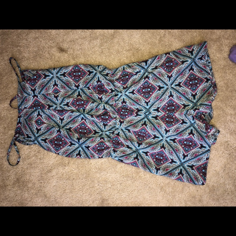 Patterned short pants Romper